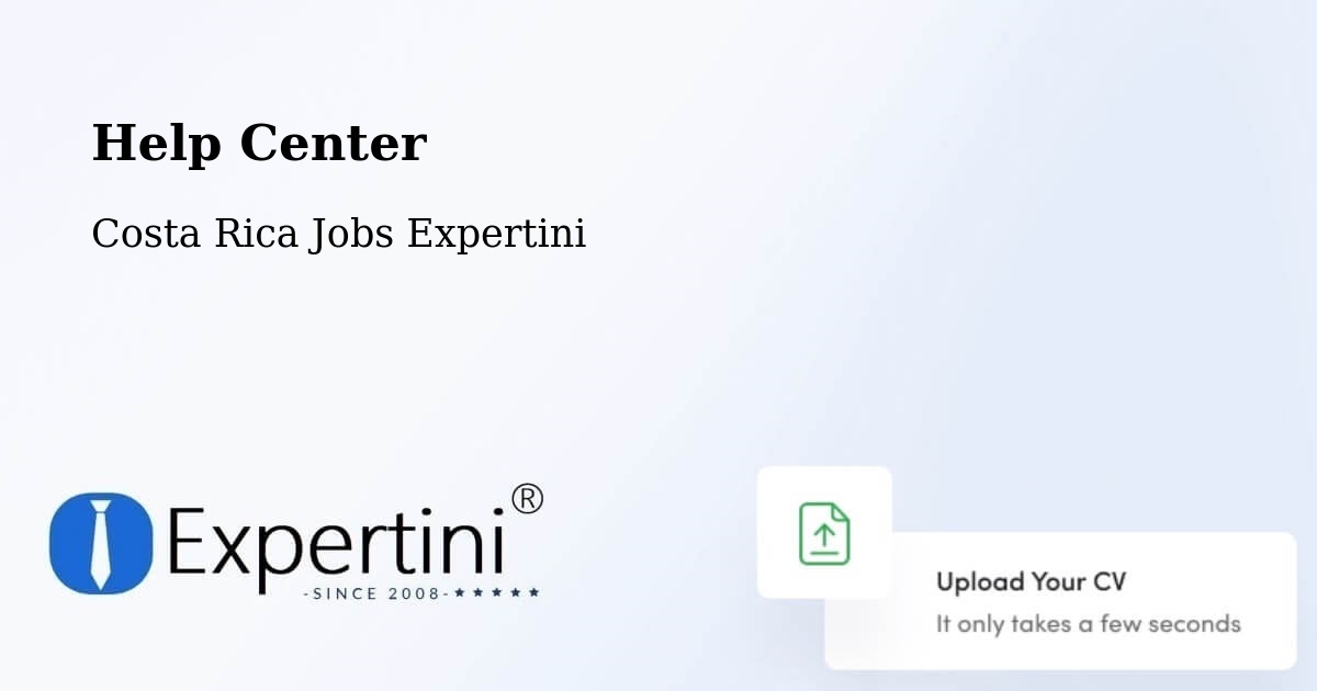 Help Center – Grecia - Costa Rica Jobs Expertini